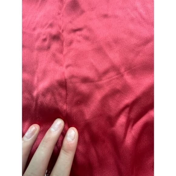 Paule Ka Paris Women's Red Cashmere Blend Knit Cardigan Sweater M - Picture 8 of 10